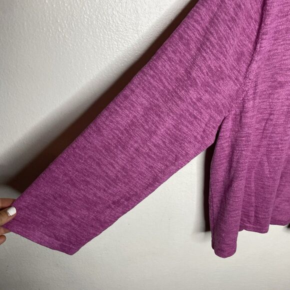 New Croft & Barrow Pink Orchid Open Front Knit Lightweight Cardigan Women’s XXL - Picture 4 of 9